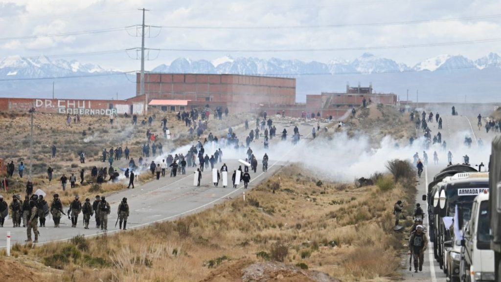 Siguen protestas en Bolivia, EEUU apoya a Rodrigo Paz. Foto: Prensa Latina