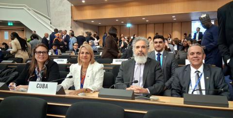Cuba miembro del Comité General de la Asamblea Mundial de la Salud. Foto: Prensa Latina