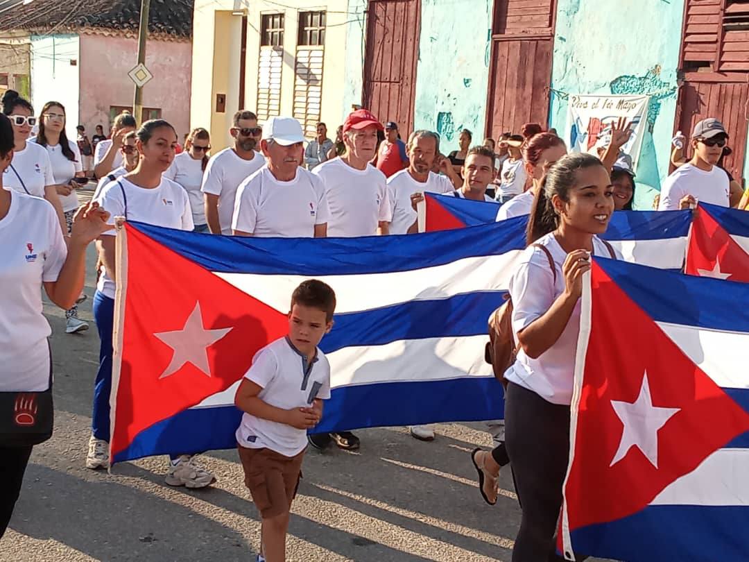 Festejan en Jaruco por Día Internacional de los Trabajadores Foto Radio Jaruco