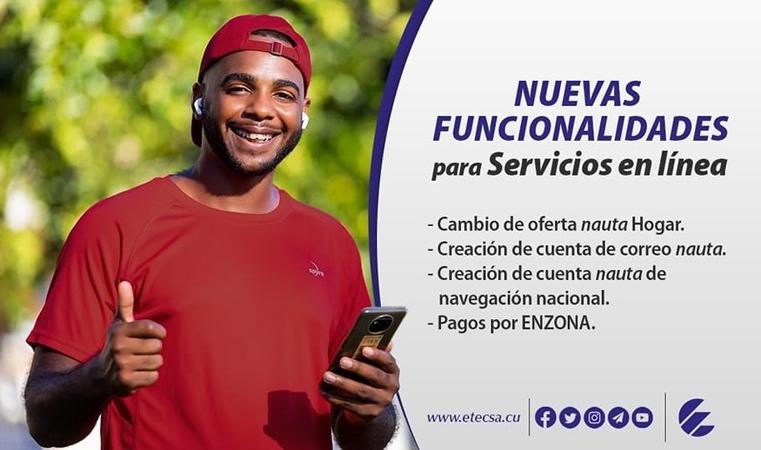 Servicio en Línea de ETECSA nominado a prestigioso premio internacional. Foto: Cubasí