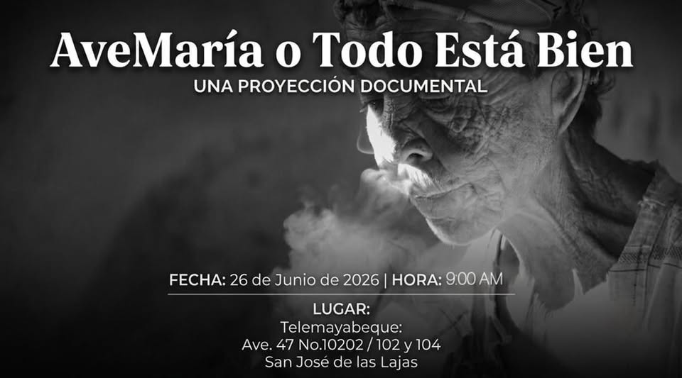 En Telemayabeque Premier del documental "Ave María o Todo Está Bien". Foto Elsa Gómez