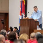 Trabajadores de Mayabeque en debate sobre transformaciones econ&oacute;micas y sociales analizadas en Congreso Obrero