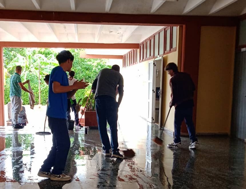 Fortalecen estudiantes de Mayabeque su compromiso con la patria. Foto: Facebook