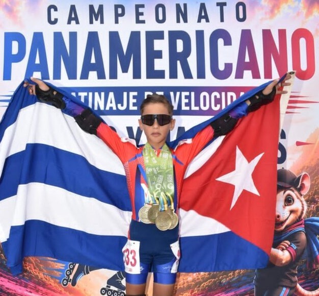 Sobresalió patinador de Mayabeque en Campeonato Panamericano de su especialidad. Foto: Radio Camoa