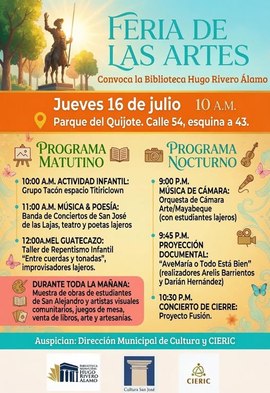 Feria de las artes en capital de Mayabeque. Foto Facebook