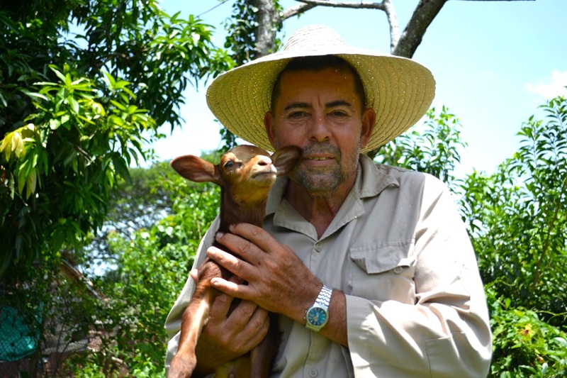 Miguelón, criador de pura raza. Foto: Revista Bohemia