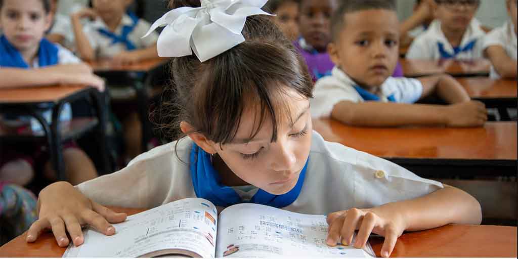 Cuba alista inicio del curso escolar en difíciles condiciones. Foto: Prensa Latina