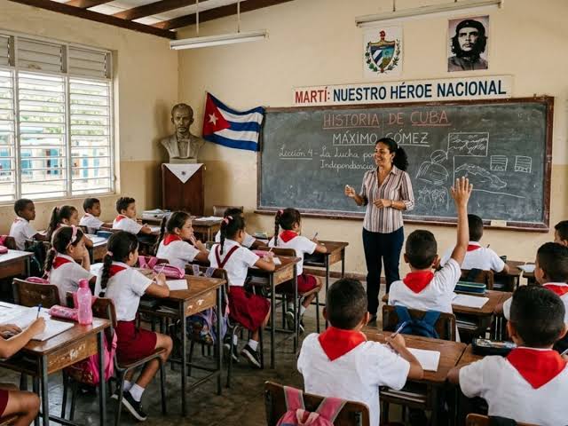 Suplen déficit de maestros en escuelas de San José de las Lajas. Foto: Radio Camoa