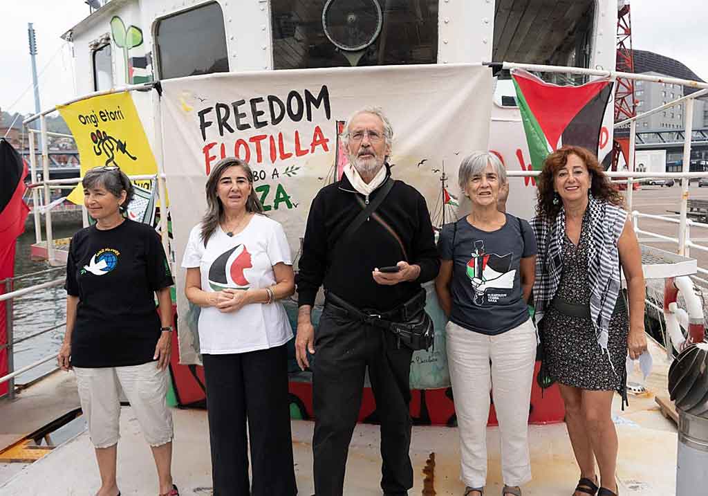 Flotilla Rumbo a Gaza prepara nueva misión. Foto: Prensa Latina
