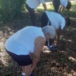 Migdalia le gana al tiempo y al dolor al practicar Taichí. Foto: Radio Jaruco