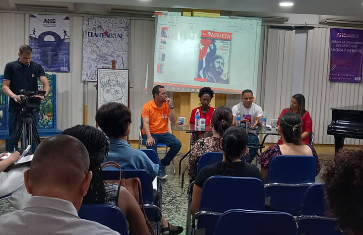 Anuncian programa de actividades de la Jornada de la Cultura Cubana. Foto: ACN