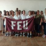 Ingresan a la FEU estudiantes de Ciencias Médicas en Melena del Sur (+Galería)