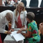 Acto de entrega y recepción del cargo de director general de Salud Pública