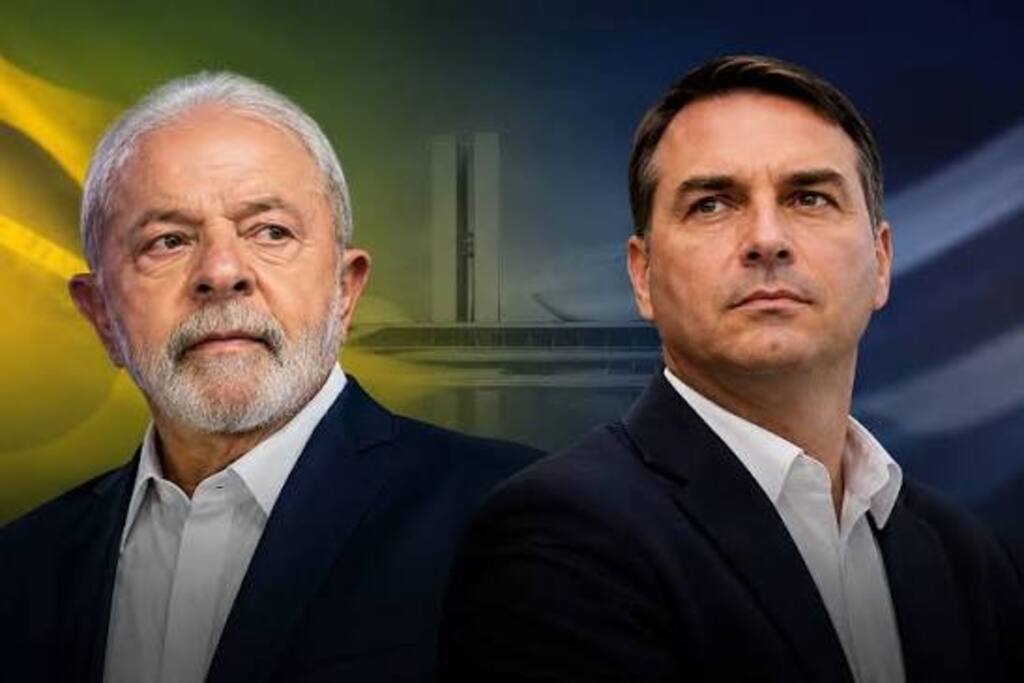 Lula y Flávio Bolsonaro abren batalla por el balotaje. Foto: Prensa Latina